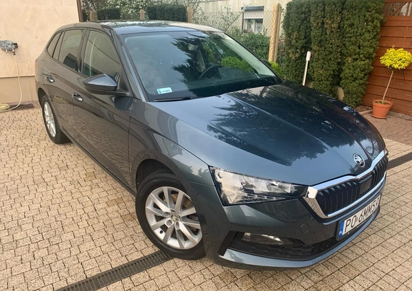 Skoda Scala cena 68400 przebieg: 76885, rok produkcji 2019 z Łódź małe 631